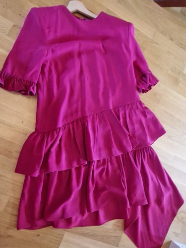 alexander mcqueen Kleid IT Gr. 42 DE. 36 Damen Fuchsia pink - Bild 7 von 7