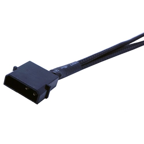 Copper Molex 4 Way 3Pin/4Pin Computer Power Fan Splitter Adapter Cable 12V A. JW - Afbeelding 4 van 5