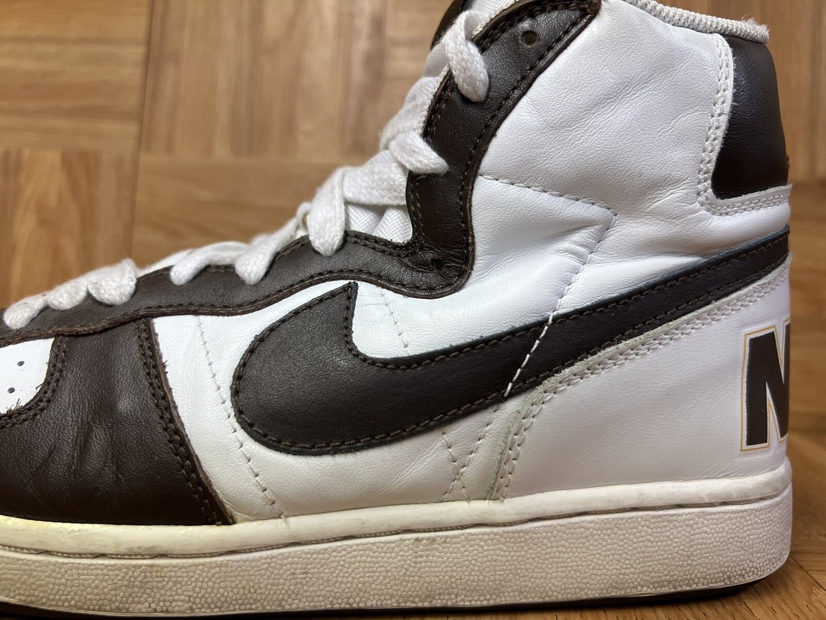 NIKE TERMINATOR HI 2004年　レア Vintage 2004 Nike Terminator Low Brown Tan Navy Mens Size
