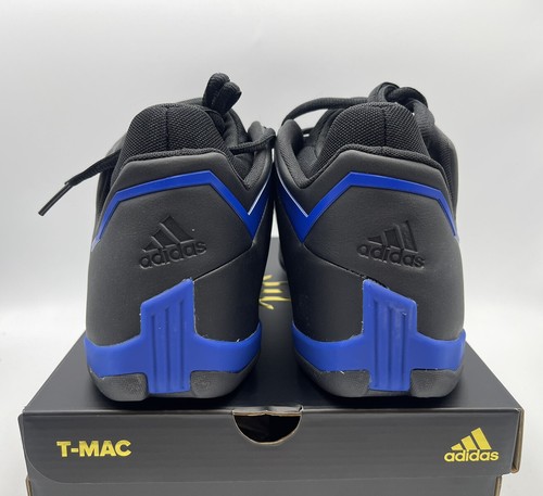 New Adidas T-Mac 2 EVO Black Royal 2021 Size 9 Rare Authentic Basketball Trainer - Picture 5 of 9