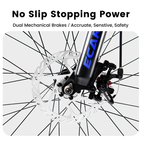 Mountain Bike Full Suspension 21-Speeds Men Women Sport Bicycles 24/26/27.5 Inch - Picture 35 of 38