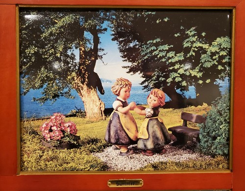 4 MJ Hummel Four Seasons Celebration Tiles  SetBradford Exchange 2000 LIMITED ED - Picture 3 of 12