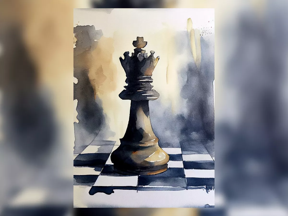 Chess art outlet