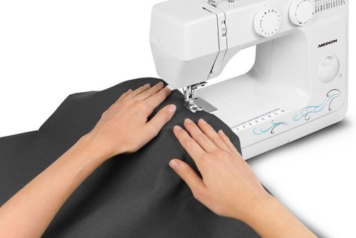 Nähmaschine Freiarm Einfädelautomatik Nählicht Fußpedal Medion MD 18205 -DEFEKT- - Bild 4 von 5