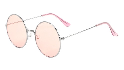 OVERSIZED ROUND CIRCLE LENS HIPPIE SUNGLASSES JOHN LENNON RETRO DESIGNER FASHION - Picture 3 of 15