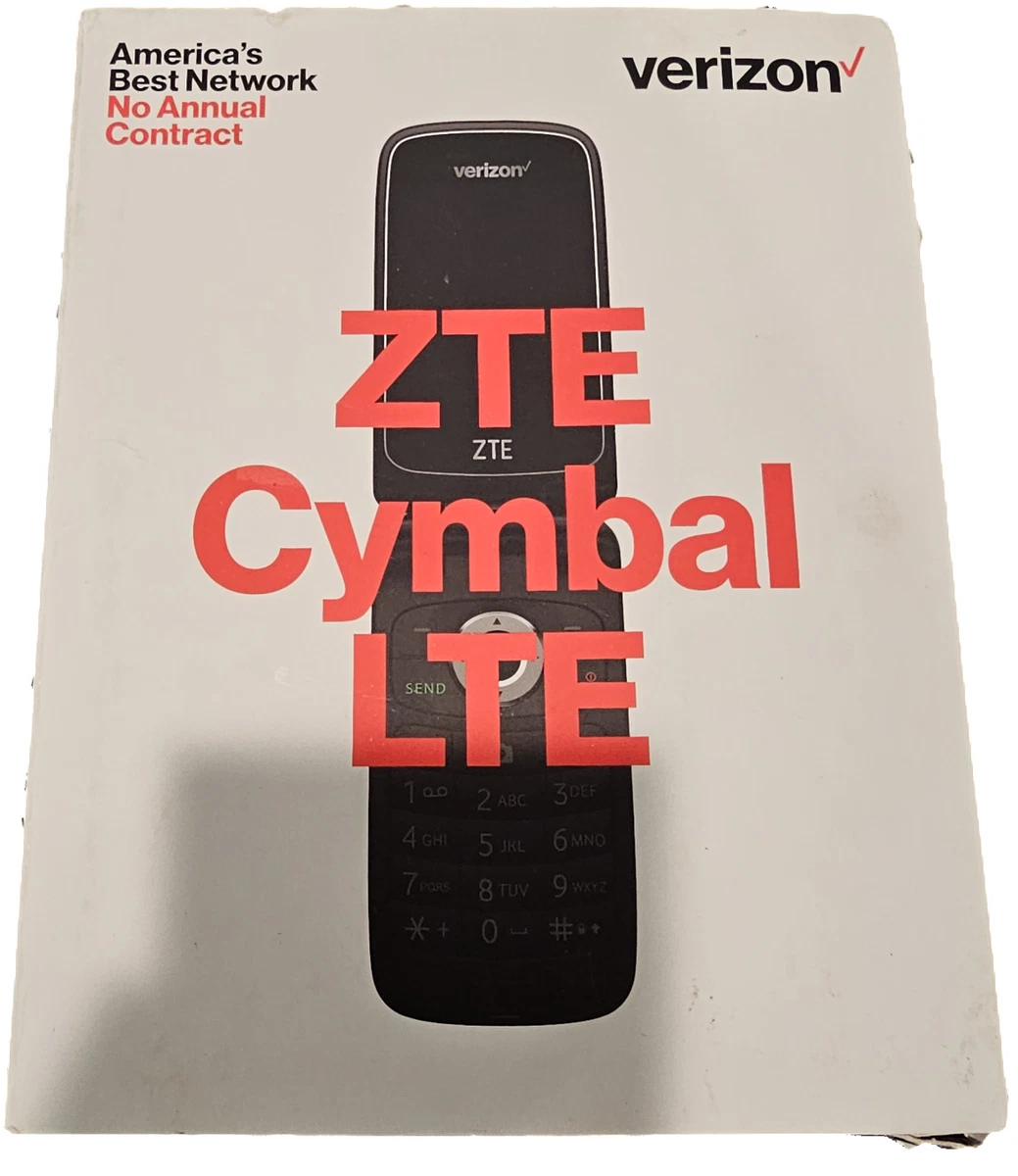 ZTE Cymbal LTE Verizon Prepaid Flip Phone - Open Box New | eBay