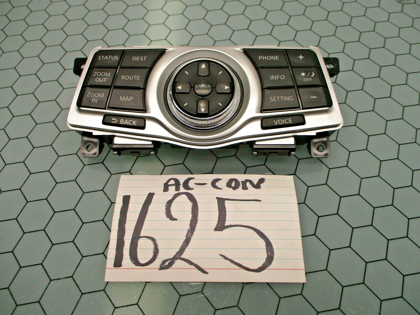 09 10 11 12 13 14 Maxima Navigation Radio Control Panel Used Stock #1625-AC 