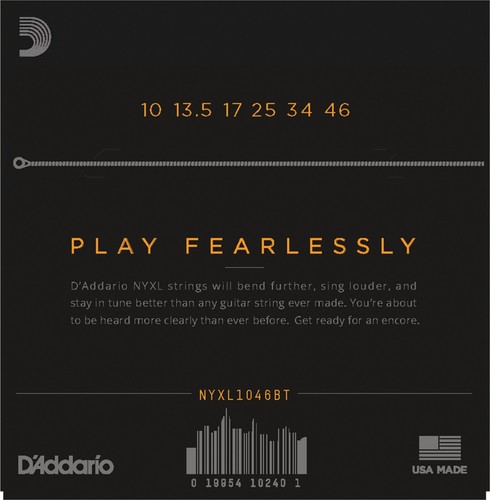 Cuerdas para guitarra de tensión equilibrada D'Addario NYXL1046BT 10-46BT - Imagen 12 de 12