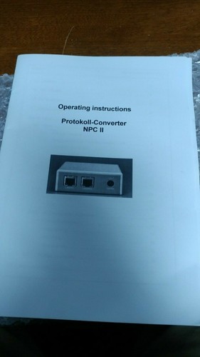 Norma Systems NPCII Protokoll Converter NPC II w/ Accessories ( Lot of 2 ) - Picture 6 of 7