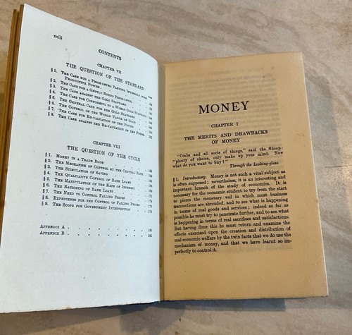 (1944) Money by Professor D.H. Robertson, M.A. Economic Handbook J.M Keynes HCDJ - Picture 10 of 13