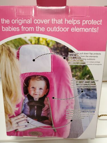 Kuschelbezug - Rosa Babyschale Trage Bezug Wetterfeste Einlage 34,5 Zoll x 25,5 Zoll - Bild 4 von 11