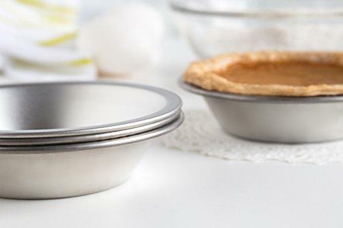 Fox Run Pie Pan Set, Tin-Plated Steel, 5-Inch, 4-Piece