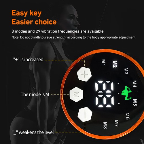2024 NEW EMS Abdominal Muscle Core Toning Trainer Stimulator Flex Toner Tactical - Picture 3 of 11