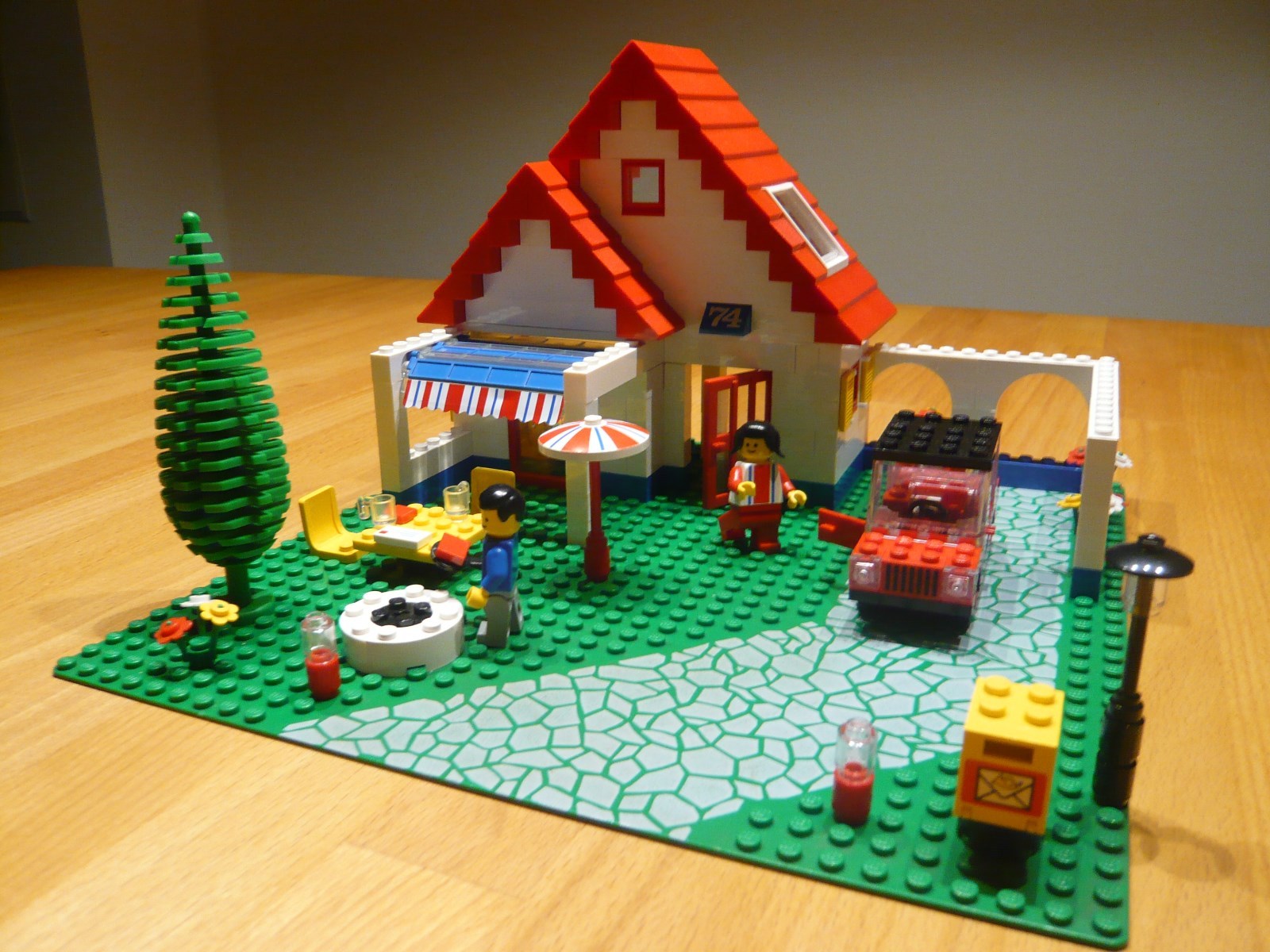 Lego City Ferienvilla 6374 Komplett Wie Mit Bauanleitung Wie