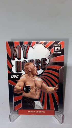 2022 Panini Donruss Optic UFC Brock Lesnar My House Insert #21 WWE Superstar