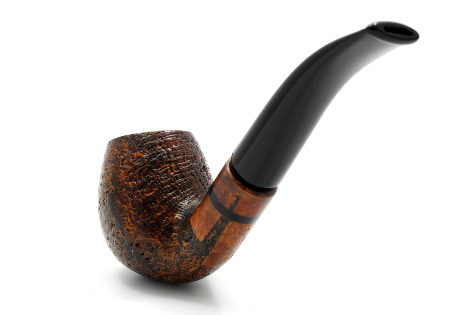 Mastro de Paja Pipe Anima piasek / Półgięta Brandy / 9 mm Deficyt super specjalna cena, zapewnienie jakości