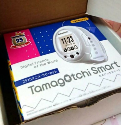 Bandai Tamagotchi Smart 25th Anniversary Set white Limitd Pet Game Watch  Toy New | eBay