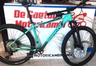 MAGMA 9S DEORE 1x12V BOOST CELESTIAL BLACK 2023 WHITE ALUMINUM MTB BIKE SIZE 48L