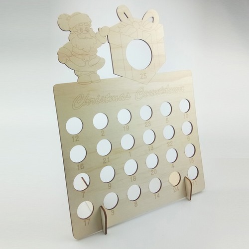2 Pcs Weihnachtskalender Weihnachtscountdown Selber Machen Lebkuchen Ältere - Bild 11 von 12
