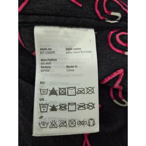 WESC Flamingo Print Button Down Kurzarm Hemd Herren XL / Damen XXL Strand - Bild 5 von 6