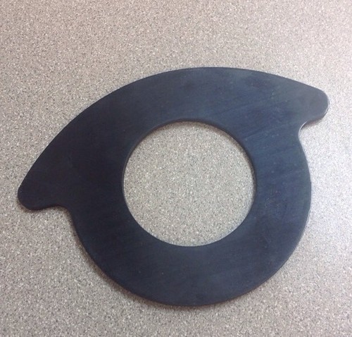 1 COPPIA 1-1/2"" guarnizione contatore acqua flangiato, gomma EPDM, stile drop-in spessore 1/8"" - Foto 7 di 10