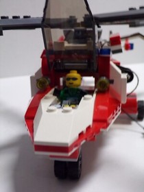 LEGO City 7903, Partially Assembled Rescue Helicopter w/ OG Box - 011923JET2