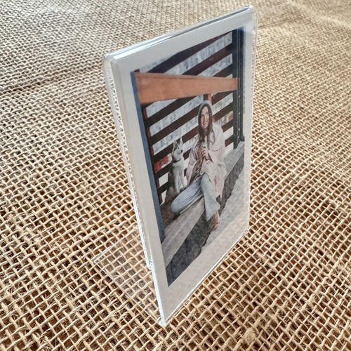 5 Pack - Instax Mini Standing L Photo Frame Clear 2x3" picture - Picture 3 of 6