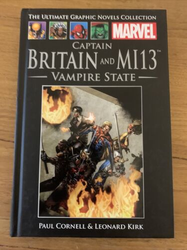 Captain Britain and MI13 Vampire State (couverture rigide, 2013) roman graphique Marvel - Photo 1/2