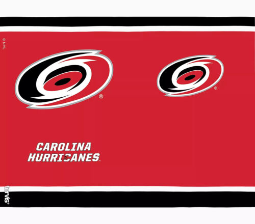 CAROLINA HURRICANES, 24oz DOUBLE WALL, TUMBLER FROM TERVIS WITH LID INCLUDED - Picture 2 of 4