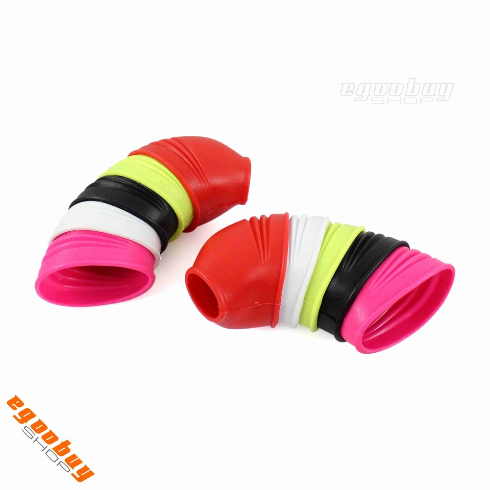 Protector de cubierta de clavija de goma universal para moto todoterreno Honda Suzuki Foto 2 de 4