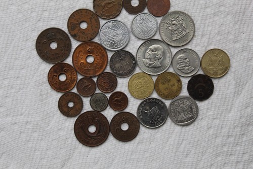 Afrika Münzen, 1 Silber, 25 Nicht-Silber, BWA, ETH, ANG, REU, EA, SAR, NAM - Bild 6 von 10