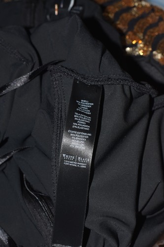 White House Black Market Designer Form Fitting Cocktail Dress Size 10 NEW!!! - Picture 7 of 8