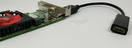 Dell AMD HD 6450 Windows 10 DisplayPort DVI Video Card HDMI VGA Adapter ATX Slim - Picture 3 of 34