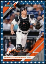 2019 Donruss Independence Day Variations #105 J.T. Realmuto