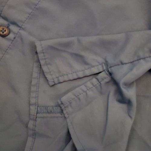 Camisa Columbia para Hombre Talla XXL Botones Azul Marino Omni Sombra Pesca Bolsillo Ventilado - Imagen 10 de 13