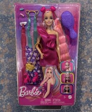 Barbie Fun & Fancy Hair ~ Long Multicolor Hair ~ Mattel ~  New 🌸