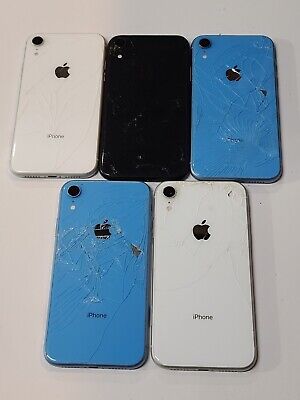 OEM Apple Iphone XR Original Crack Housing,Mix Colors, Lot OEM Apple Iphone XR Original Crack Housing,Mix Colors, Lot