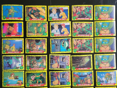 Teenage Mutant Ninja Turtles Topps Sammelkarten Tmnt *Lot* 52 Mint Karten - Bild 5 von 6