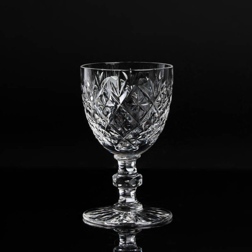 Juego de 6 vasos de cristal Saint Louis Versailles vino del sur vintage - Imagen 5 de 8