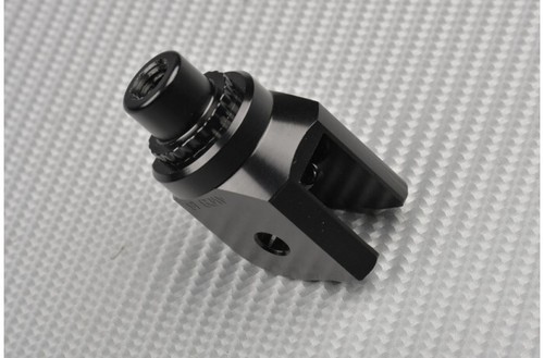 Orange-Titanium Pair of Rear Footpegs 77mm SUZUKI GSXR 750 GSX-R 1988-1995 - Picture 7 of 8