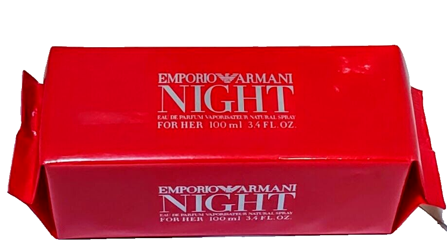 ❤️NIGHT EMPORIO ARMANI FOR HER 3.4 Fl oz.100 ml.eau de parfum 
