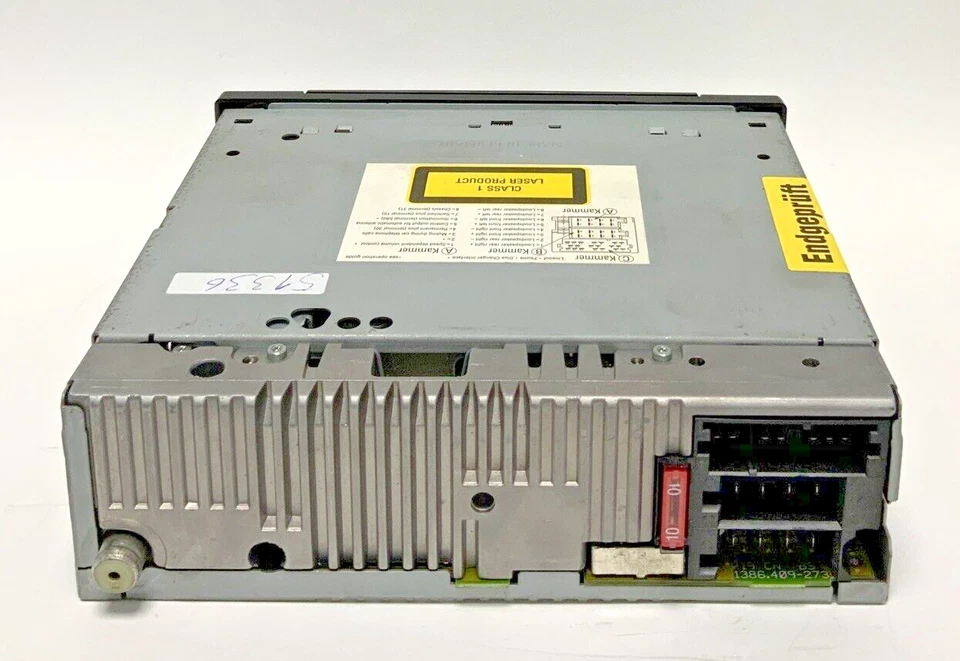 Original Becker Traffic Pro BE 4733  Autoradio CD car radio Display grün - Bild 4 von 4