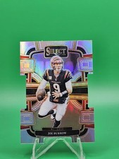 2023 Panini Select #20 Joe Burrow Silver Prizms Die Cuts