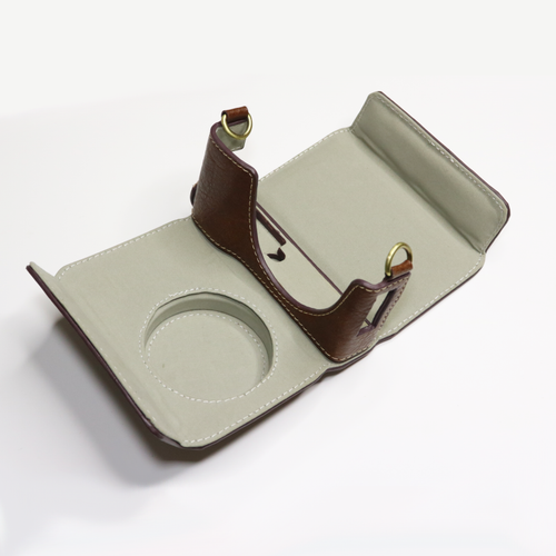 Leather Protect Case With Strap For Camera Ricoh GRIII GRII GR3 GR2 GRIIIX GR3X - Picture 9 of 15