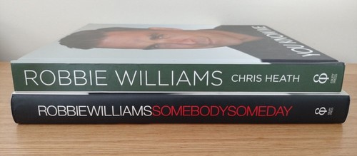 Robbie Williams Somebody Someday + You Know Me Hardcover Books/ Interviews VGC - Picture 2 of 22