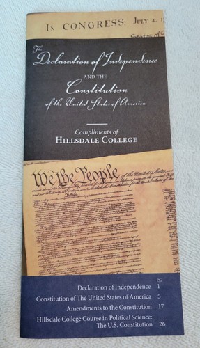 Constitution & Presidential Books The Declaration of Independence USA Lot of 5 - Picture 6 of 7