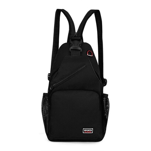 Men Womens Sling Chest Bag Fanny Pack Crossbody Sports Travel Shoulder Backpack - Picture 17 of 29