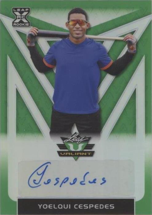 2020 Leaf Valiant - Yoelqui Cespedes #BA-YC1 - 1 of 1