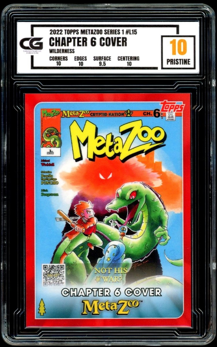 2022 Topps Metazoo Series 1 L15 Chapter 6 Cover Sam Orange