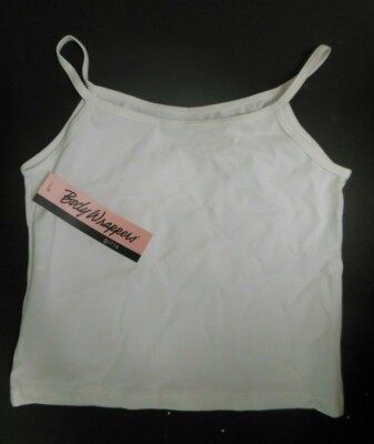 BALLERINA POINTE SHOES TOE CAMISOLE TOP GIRLS 8-10 cotton spandex BALLERINA POINTE SHOES TOE CAMISOLE TOP GIRLS 8-10 cotton spandex